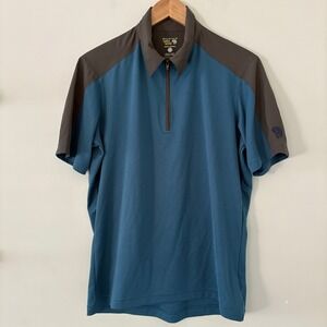 Mountain‎ Hardwear Men's Medium Performance Polo – Moisture-Wicking Active Shirt